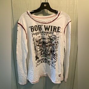 Double D Ranchwear CottonGraphic Long Sleeve Shirt